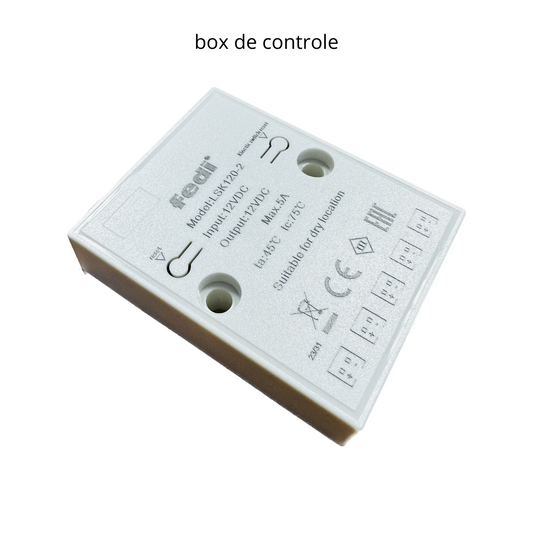 Boxe de controle Art. LED-15 (LSK120-2)